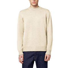 Alpha Studio White Cashmere Sweater