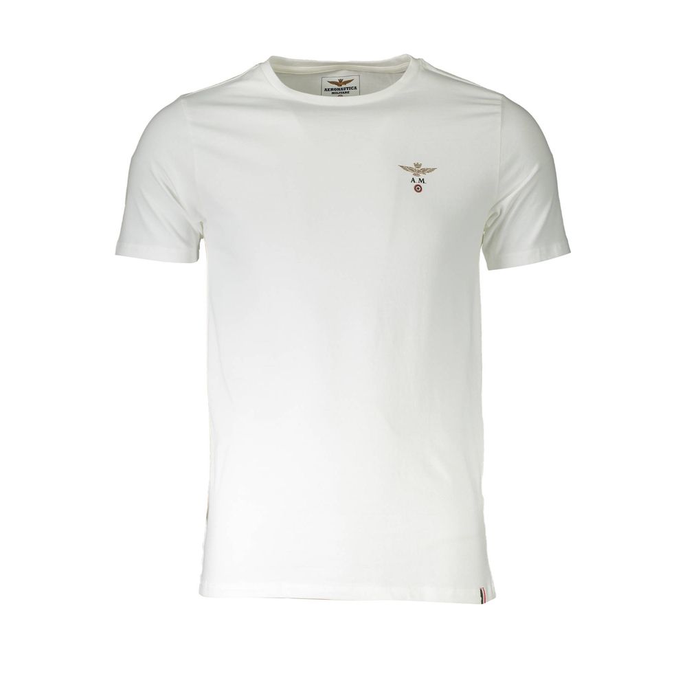 Aeronautica Militare T-shirt en coton blanc