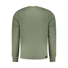 Accademia Militare Herrenpullover aus grüner Baumwolle