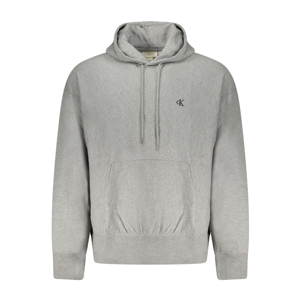 Calvin Klein grauer Baumwollpullover für Herren
