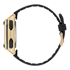 Adidas Sportuhr aus schwarzem Synthetikmaterial