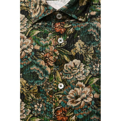 Bagutta Multicolor Cotton Men Shirt