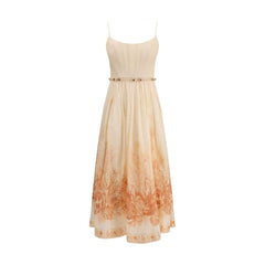 Zimmermann Multicolor Cotton Long Dress