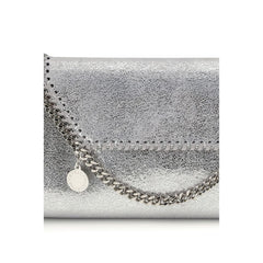 Borsa a Spalla in Poliestere Argentato Stella McCartney