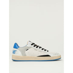 Crime London Weiße Leder-Sneaker (Low Top)