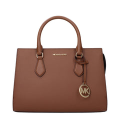 Michael Kors Brown Fabric Handbag