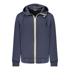 K-WAY Blue Polyester Men Jacket