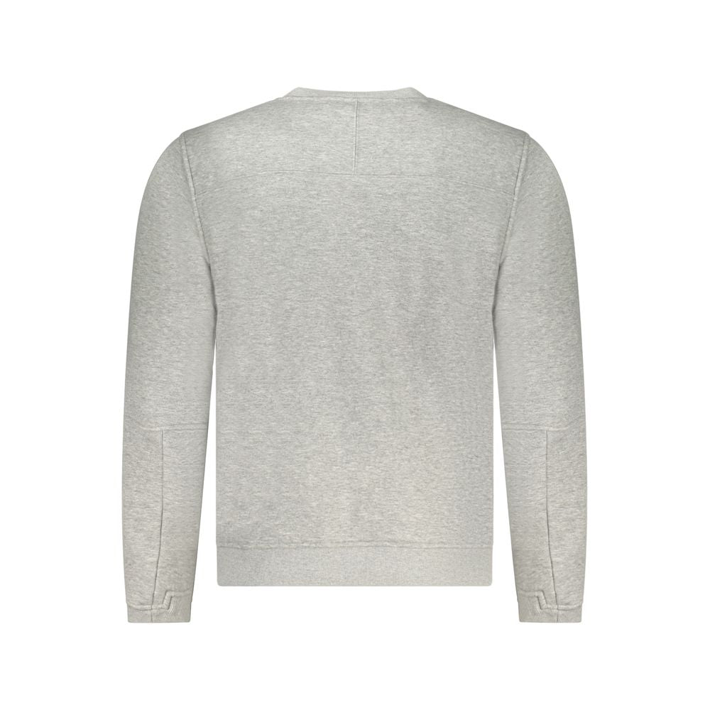 K-WAY Gray Cotton Men Sweater
