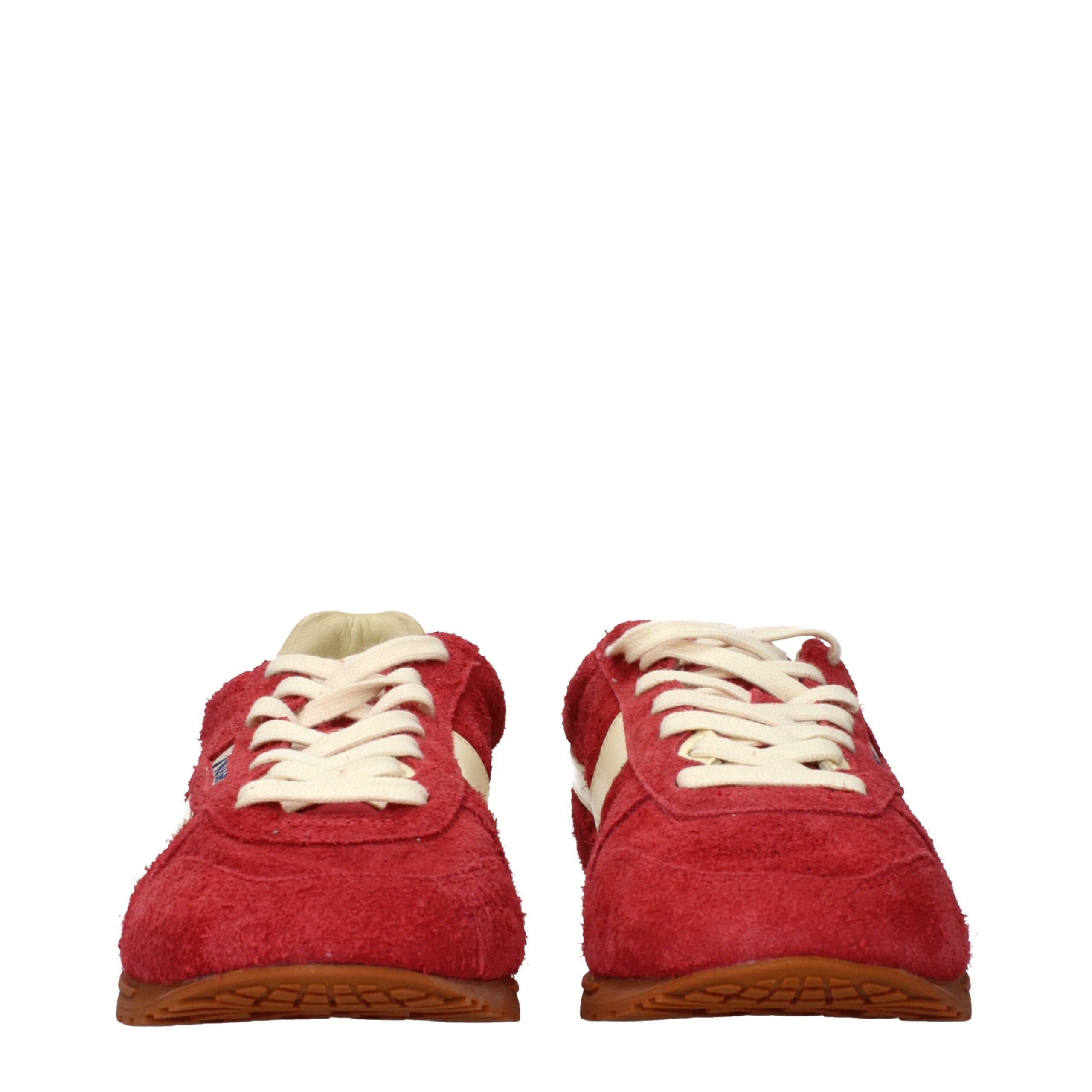 Autry Red Leather Sneakers