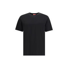 Diesel Black Cotton T-Shirt