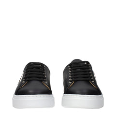 Philipp Plein Sneakers Bassi in Pelle Nera