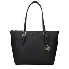 Borsa a tracolla in pelle nera Michael Kors