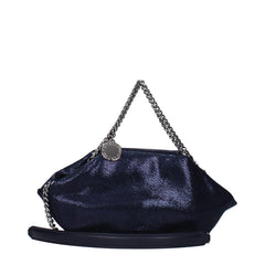 Sac à main en cuir bleu Stella McCartney