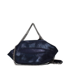 Sac à main en cuir bleu Stella McCartney