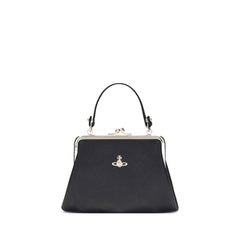 Vivienne Westwood Black Polyethylene Handbag