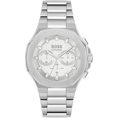 Hugo Boss Gray Stainless Steel Dress Watch