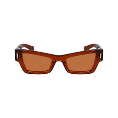Ferragamo Brown Acetate Sunglasses