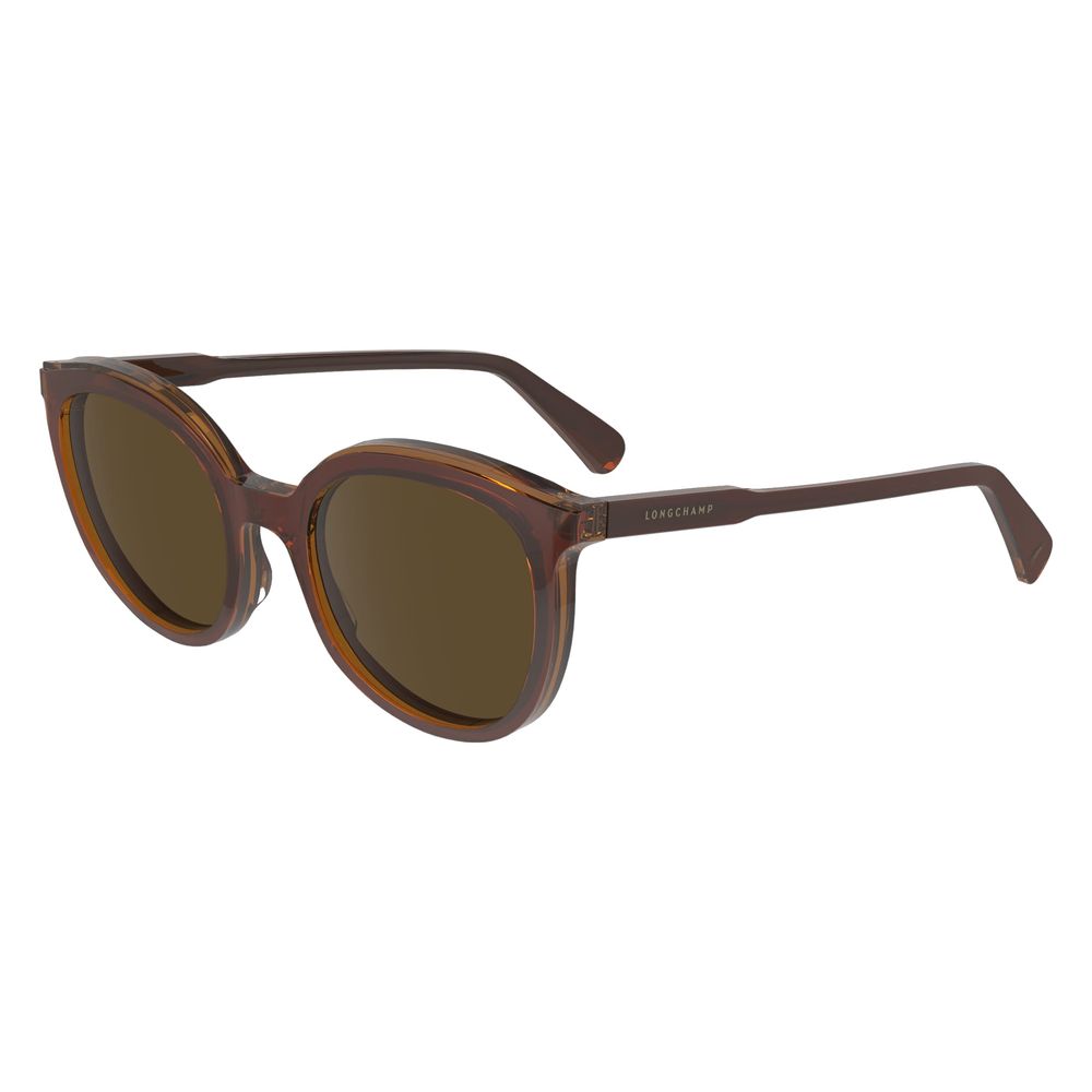 Longchamp Brown Acetate Sunglasses