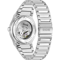 Hugo Boss Gray Stainless Steel Dress Watch