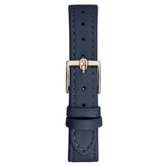 Furla Blue Leather Dress Watch