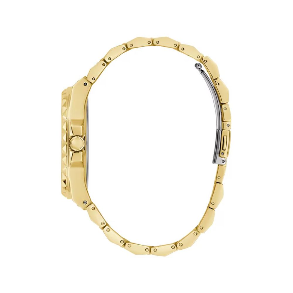 Guess Gold Stainless Steel Dress Watch