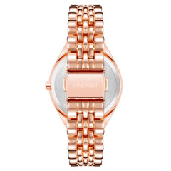 Nine West Multicolor Metal Dress Watch