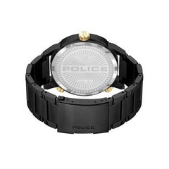 Police Black Stainless Steel Dress Watch