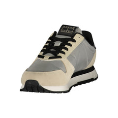 Scarpe da ginnastica in poliestere grigio Tommy Hilfiger