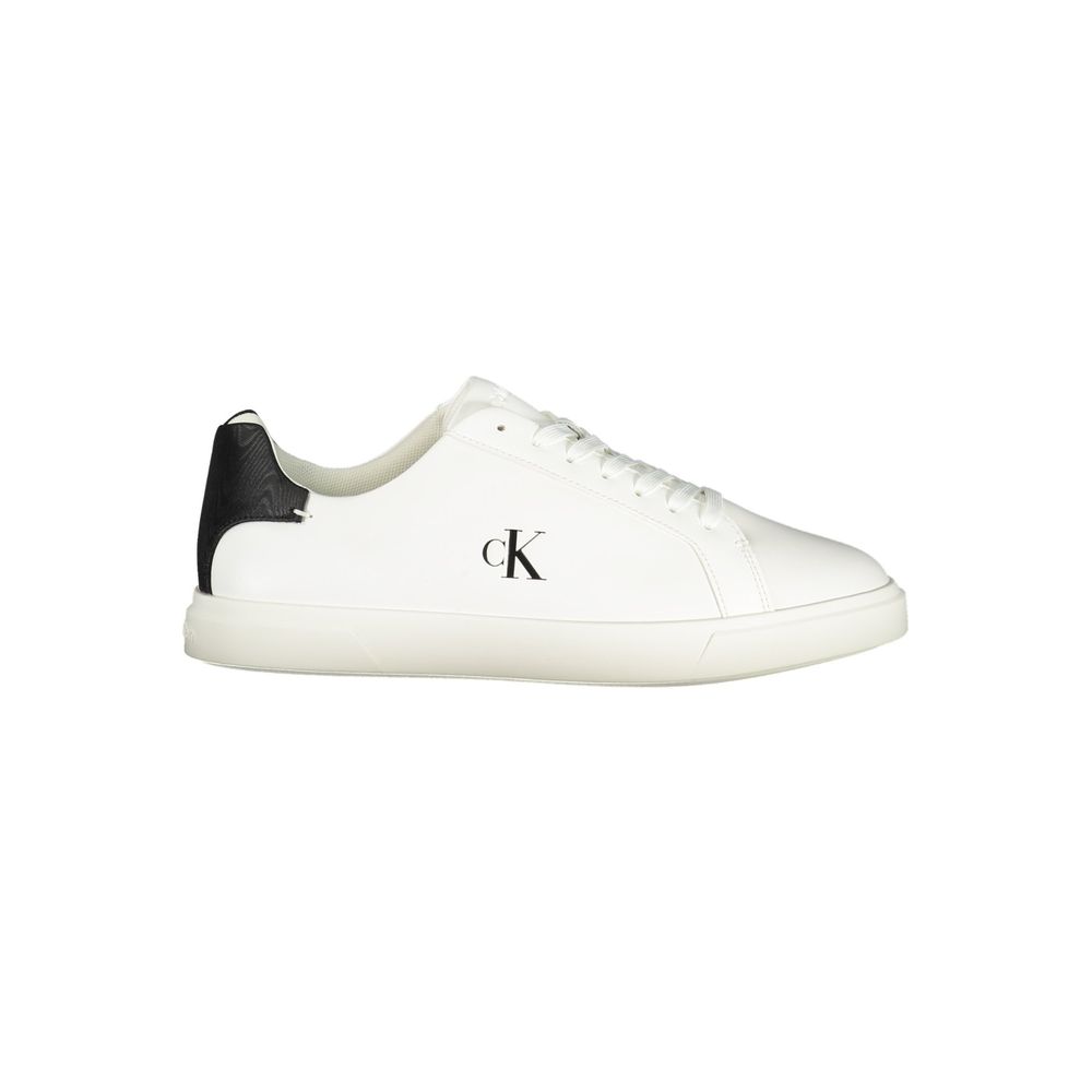 Calvin Klein Sneakers in Poliestere Bianco