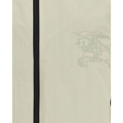 Burberry Gray Polyamide Full-Length Jacket