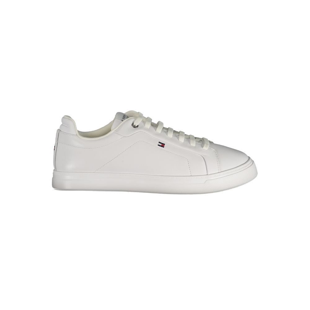 Scarpe da ginnastica in poliestere bianco Tommy Hilfiger