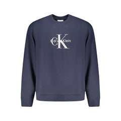 Calvin Klein Blue Cotton Sweatshirt