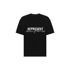 Represent Black Cotton T-Shirt