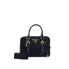 Prada Black Nylon Handbag