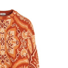 Etro Orange Polyamide Sweatshirt