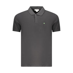 Calvin Klein Black Cotton Polo Shirt