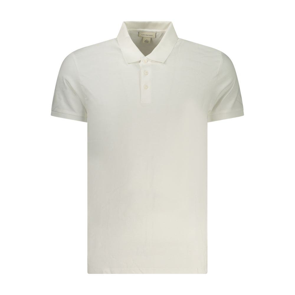 Polo Calvin Klein en Coton Blanc