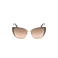 Guess Brown Metal Sunglasses