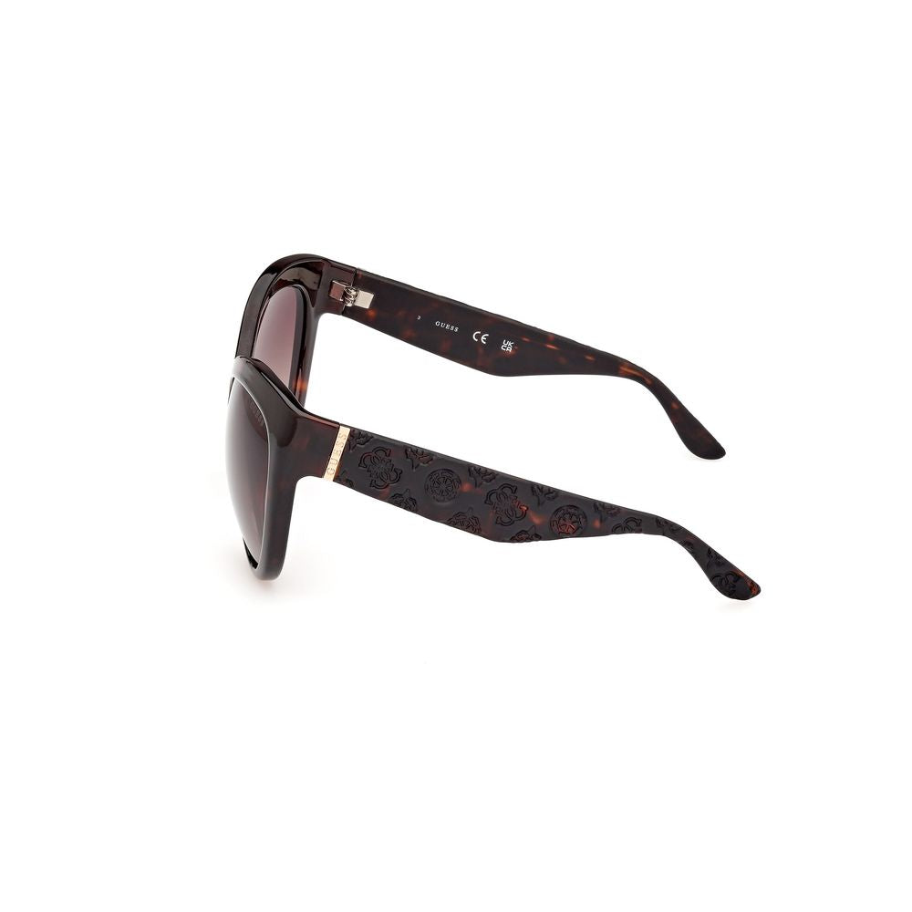 Guess Brown Resin Sunglasses