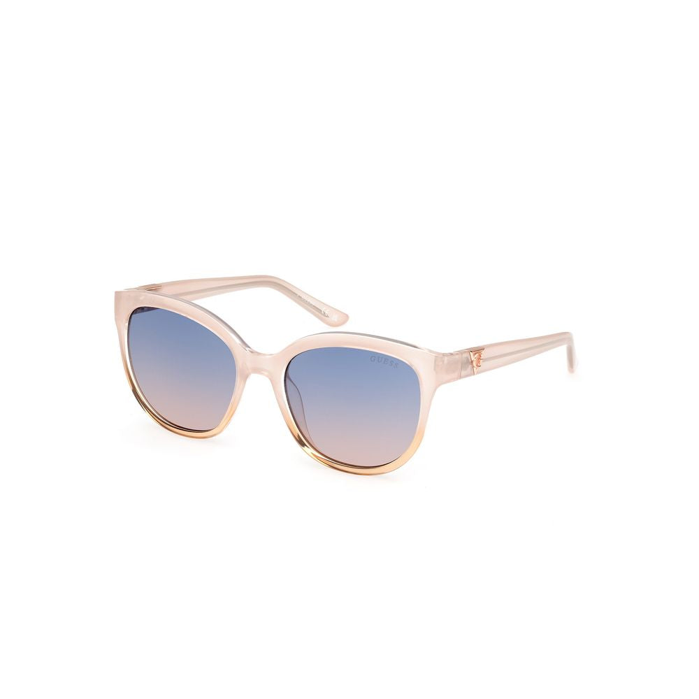 Guess Beige Resin Sunglasses