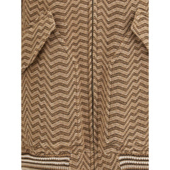 Missoni Brown Wool Bomber