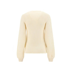 Chloé White Wool Sweatshirt