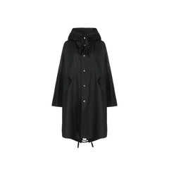 Jil Sander Black Cotton Parka