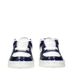 Valentino Garavani White Leather Low Top Sneakers