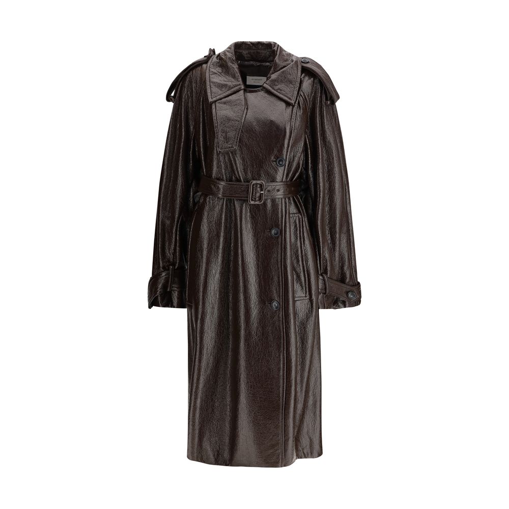 Max Mara Brown Cotton Coat