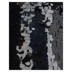 Max Mara Black Polyester Cocktail Dress