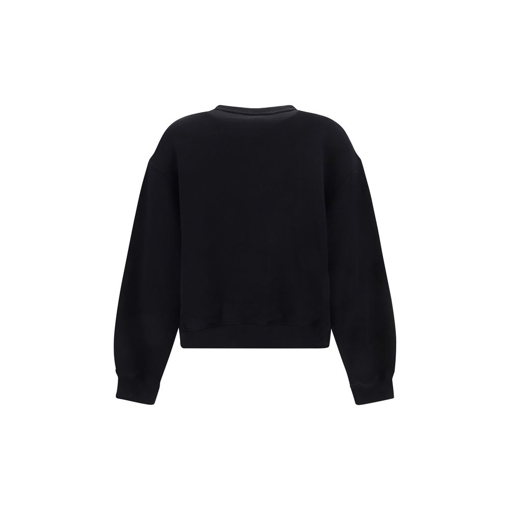 Sudadera de Algodón Negra Alexander Wang