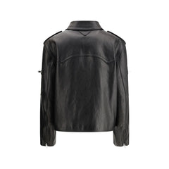 Prada Black Leather Jacket
