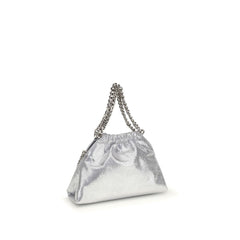Stella McCartney Silver Polyester Shoulder Bag