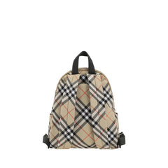 Burberry Beige Polyester Backpack